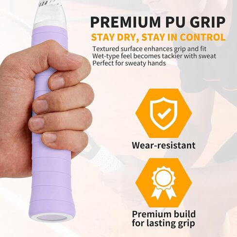 2 Pcs Tennis Racket Grip Tape, Dry Tennis Overgrip Tape, Anti-Slip Absorbent Grip, Racket Overgrip Tape in Kuwait
