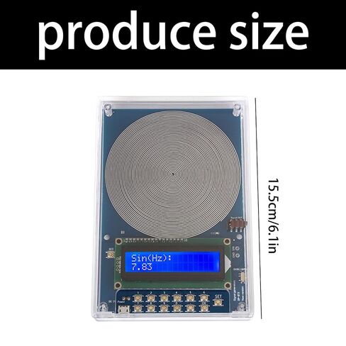 Compact Programmable Signals Generator 0.01Hz to 100000Hz Ideal for Energy Work High Precisions Frequency Generator in Saudi Arabia