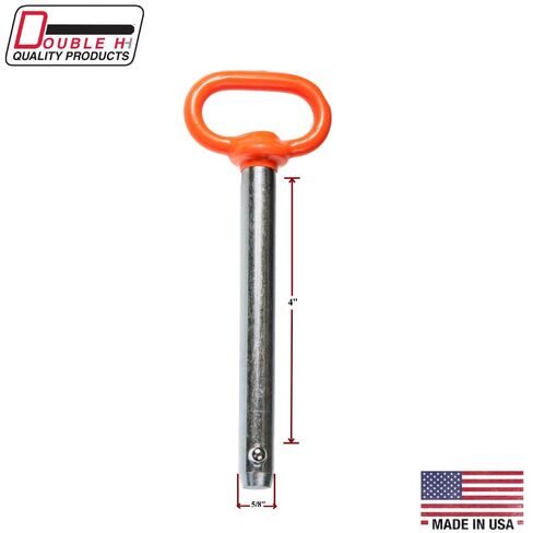 Double HH، 85334، مقبض برتقالي، 5/8 بوصة × 4 بوصة in Kuwait