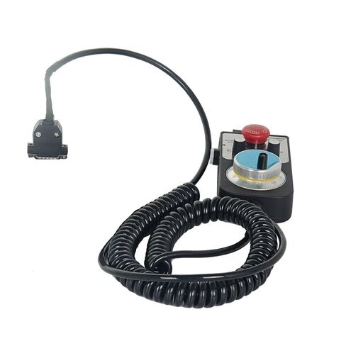 Emergency Pulse Generator MPG Pendant Handwheel with E-Stop Button for DDCS V3.1 Motion Controller for Router Milling in Saudi Arabia