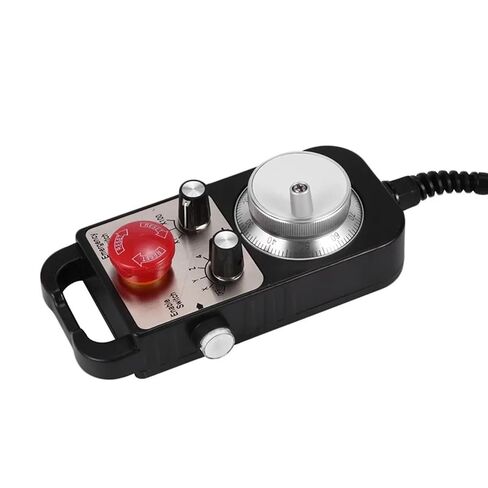 Emergency Pulse Generator MPG Pendant Handwheel with E-Stop Button for DDCS V3.1 Motion Controller for Router Milling in Saudi Arabia