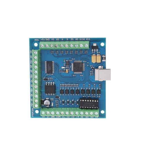Green 4 axis 100KHz USB Interface Board Motion Control Card + Pendant Handwheel MPG in Saudi Arabia