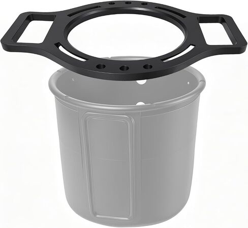 Kayak Cup Tools Holder (Patent Pending), Compatible with YakAttack MultiMount Cup Holder, ABS Organizer Ring with M3 Brass Inserts, Kayak Fishing Accessories in Kuwait