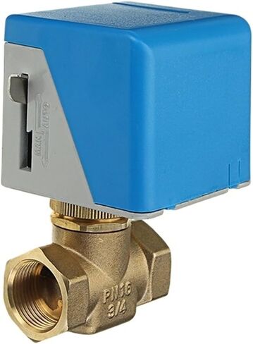 1/2" 3/4" 1"Motorized Electric Brass Globe Valves AC 220V(3/4") in Kuwait