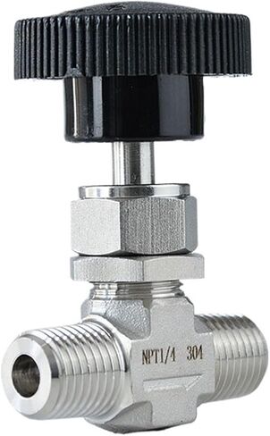 1/4" 3/8" 1/2" External Thread Globe Valve 304 Stainless Steel(3/8") in Kuwait