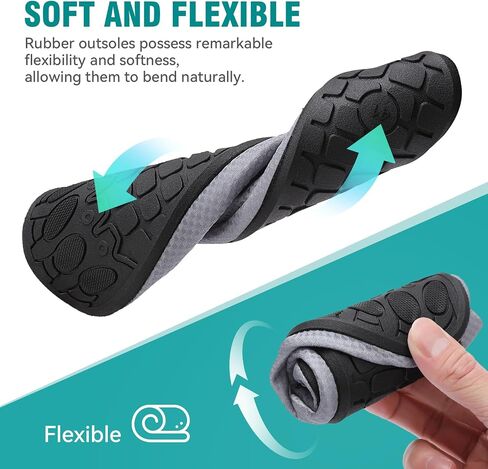Water Shoes for Women Men Quick-Dry Aqua Socks Swim Beach Barefoot Yoga Exercise Wear Sport Accessories Pool Camping Must Haves Adult Youth Size(GY36 US5.5/4 in Kuwait