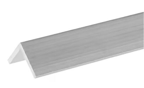 6061 Aluminum Angle Stock, 1/4" Thick x 1" Leg x 4 Ft Long - Mill Finish Structural Angle in Kuwait