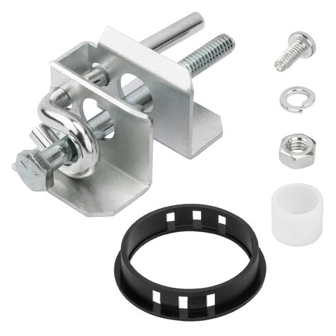 8-Piece Lock Kit Replacement for Jobox Storage Cabinet, Retainer Kit Set with Lock Retainer, Security Bar, Screw, Bushing, Spacer, Screw, Bolt with Washer & Nut in Kuwait