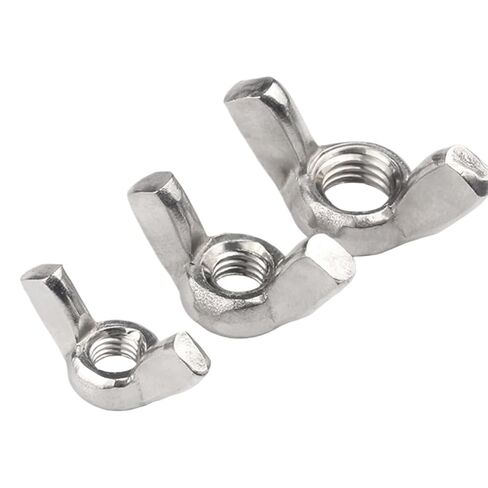 1Pcs 304 Stainless Steel Butterfly Nut Hand Twisted Ingot Nut M3M4M5(M3) in Kuwait