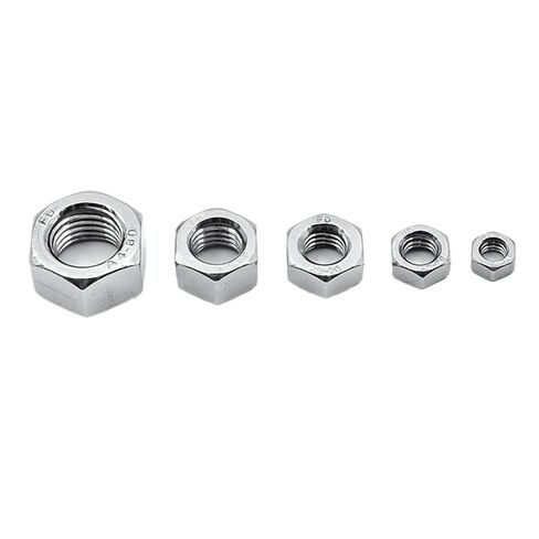 1Pcs 304 Stainless Steel Hex Nuts M24 Standard External Hexagon Screw(M6(304)) in Kuwait