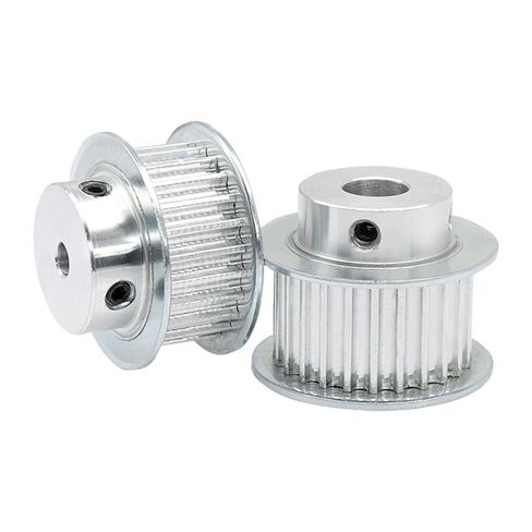 HTD5M-25T Timing Pulley Bore 6/6.35/8/10/12/12.7/14/15/16/17/19/20mm 1Pcs(16 mm,16 mm) in Kuwait