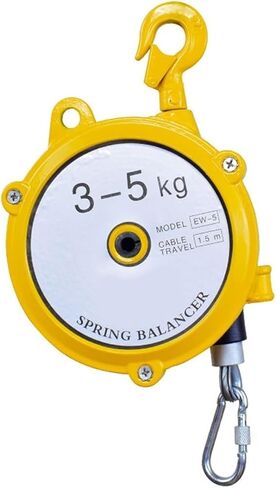 CAARLA Spring Weight Balancer 9-15KG Spring Self-Locking Tower-Type Lifting Hook Spring Steel Wire Rope Balancing Lifting in Kuwait