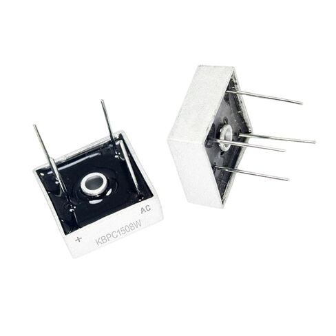 2 قطعة KBPC1508W مقوم الجسر 15A/800V DIP-4 مربع in Kuwait