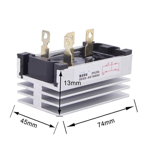 1pcs 10A 20A ZPQ10A SQL20A Generator Diode Bridge Rectifier Kit Single Three Phase for Iron Pin SQL10A in Kuwait