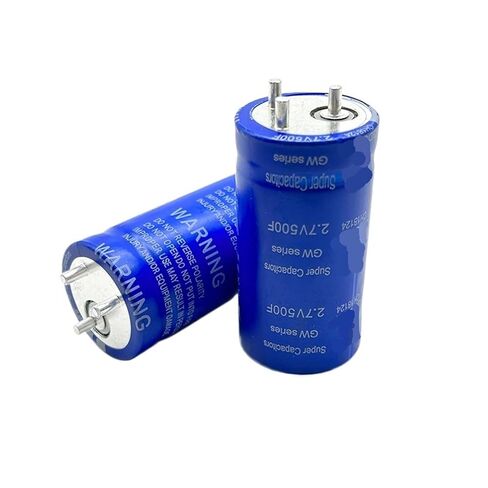 2Pcs 2.7V500F Three-Foot Aluminum Electronic 32×63MM Can Be Used to 16V83F Automobile Rectifier Module in Kuwait