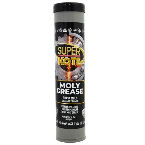 Moly Lithium Grease Superkote 2000 | NLGI 2 | EP 2 Grease | Tube | High Temperature | Heavy Duty | Industrial | Mining | Agriculture | Fifth Wheels I | Pins and Bushings I 10-Pack of 14 Oz. in Kuwait