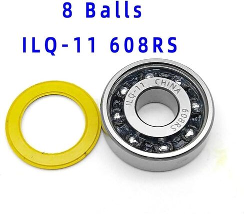 4pcs ILQ-11 608RS 8x22x7 608 Bearing Inline Roller Skates Bearings in Kuwait