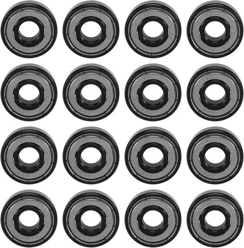 16 قطعة السيراميك 608 محامل 8X22X7mm ABEC-11 الهجين 6 الأبيض ZrO2 كرات لوح التزلج تحمل التزلج مضمنة الأسطوانة in Kuwait