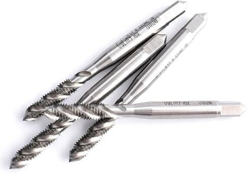 HSSE-M35 JIS Standard Insert Spiral Fluted Tap STI ST UNC 2-56 4-40 6-32 10-24 1/4 UNF 10-32 Machine Screw Thread Taps(Tin Coating,ST UNC10-24) in Saudi Arabia