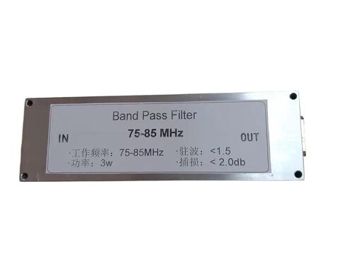 BPF-75-85 75-85MHz Band-Pass Filter in Kuwait