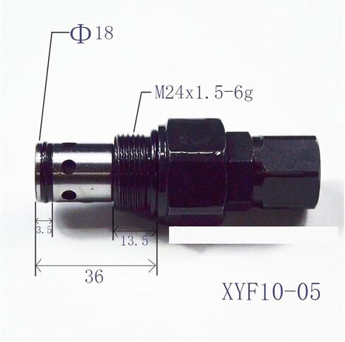 XYF10-05 Hydraulic Threaded Plug-in Valve Overflow Valve Pressure Regulating Valve in Saudi Arabia