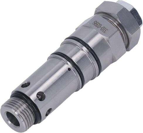 Jeanoko Main Overflow Valve Durable Steel Material for Excavators Pavers Injection Machines in Kuwait