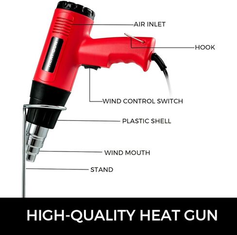Hot Air Gun Packaging Machine, Adjustable Speed Heat Sealing and Cutting Machine, Used for High-Efficiency Packaging. in Kuwait