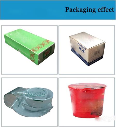 Manual Shrink Film Machine with Hot Air Gun for PVC POF Film, Simultaneous Sealing and Cutting for Efficient Packaging in Kuwait
