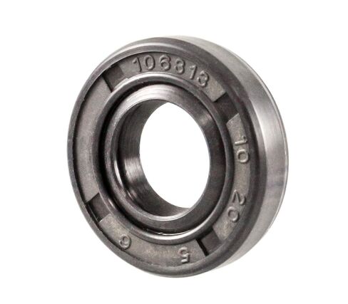 EAI Oil Seal 10mm X 20mm X 5mm (5 PCS) TC Double Lip w/Spring. Metal Case w/Nitrile Rubber Coating in Kuwait