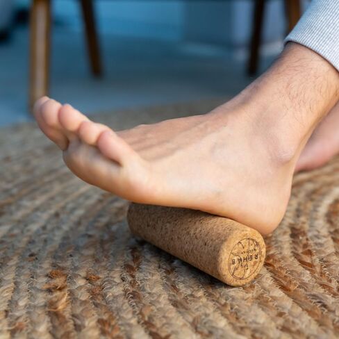 Mini Cork Roller | – Cork Foot Roller for Plantar Fasciitis, Arch Release & Foot Recovery · Includes Access to Our Online Courses in Kuwait