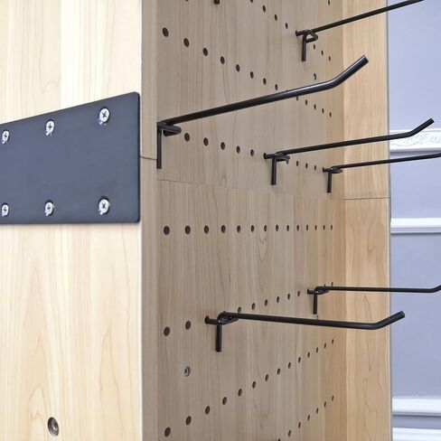 FixtureDisplays® عرض الرف الأرضي ذو الوجهين Pegwall Spinner 10308-2 in Kuwait