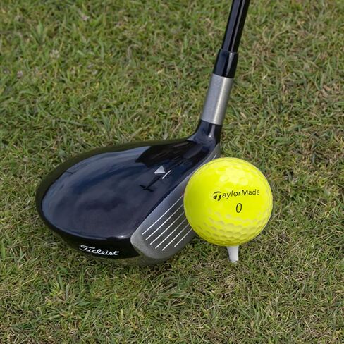 كرات جولف مُعاد تدويرها لمزيج ألوان Taylormade - كرات جولف مستعملة بحالة جيدة - تتضمن حقيبة شبكية - (24-48) عبوة، متعددة الألوان in Kuwait