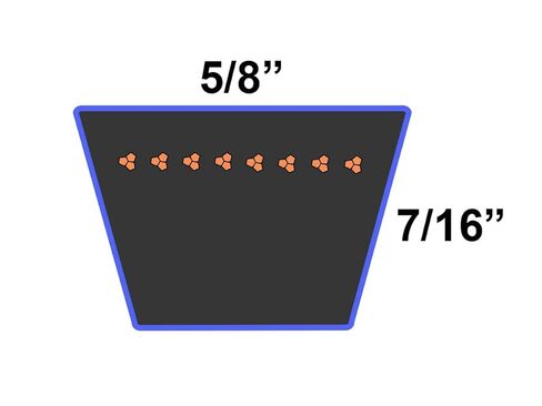 D&D PowerDrive 603306 Snapper INC Kevlar Replacement Belt, 1 Number of Band, Aramid in Kuwait