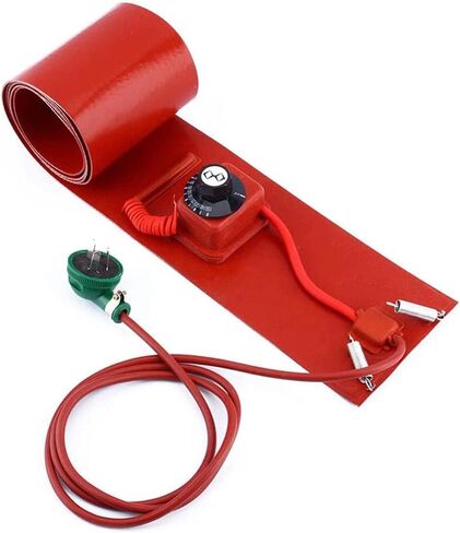 Adjustable Metal Drum Heater - Silicon Oil Barrel & Pail Heater with Thermostat for Oil Drums, Liquefied Tanks, and Buckets - Efficient Heating Solution in Kuwait