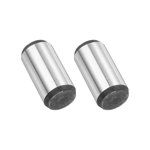 PATIKIL 2 Pcs Carbon Steel Dowel Pins, 1/2" x 1" Round Metal Rods Linear Rail Rod Shaft Solid Bar Stock for Pegs Support Shelves DIY Craft Shaft Model Car Gear in Kuwait