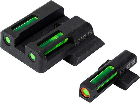 HiViz® LiteWave H3 Sight Tritium LitePipe نهارًا/ليلاً لـ M&P بالحجم الكامل والمدمج في جميع العيارات. in Kuwait