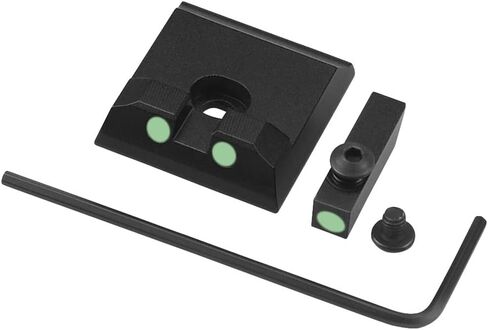 Fiber Optic Green Night Sights for Taurus G2C, PT111, G3, TX22, G2, 709, G2S, PT140, 740,Front & Rear Sights Hunting Accessories，Sights Set in Kuwait