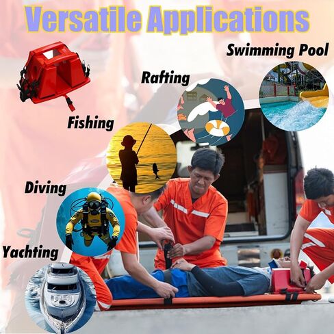 Heavy Du Waterproof Gurney Stretcher - First Aid Spine Board with Imlizat Features for Emerncy & Spinal Precauts (Clete Set) in Kuwait