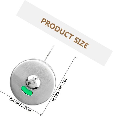 Public Toilet Privacy Indicator Lock for Washroom Partition Doors, Plastic Red Green Indicator Latches, Privacy Door Hardware for Commercial Restroom Use in Kuwait