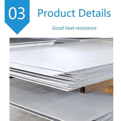 TA2 Metal​ Plate Sheet - Commercially Pure Metal​ Alloy for Machining and Forming - High Strength Metal(10mmx50mmx50mm) in Kuwait