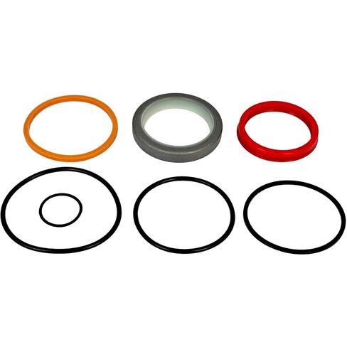 EZROAD Hydraulic Cylinder Seal Kit 25H49328 Compatible with Bush Hog Front End Loader 2426QT 2427QT 2446QT 2447QT Mid Mount Loader M300 2-1/4" Cylinder w/ 1-1/2" Rod Cylinder Rebuild Kit HYD in Kuwait