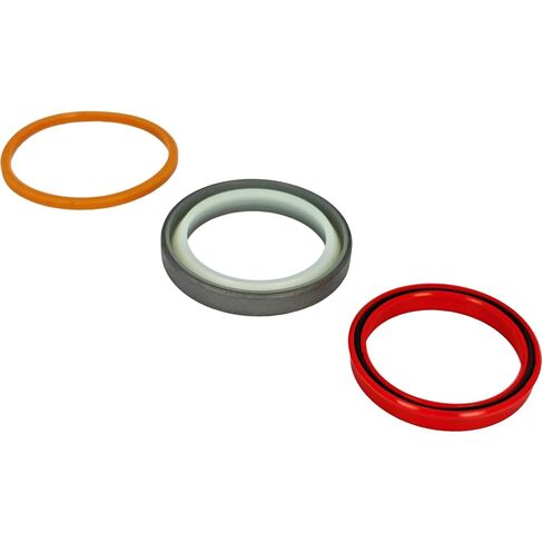 EZROAD Hydraulic Cylinder Seal Kit 25H49328 Compatible with Bush Hog Front End Loader 2426QT 2427QT 2446QT 2447QT Mid Mount Loader M300 2-1/4" Cylinder w/ 1-1/2" Rod Cylinder Rebuild Kit HYD in Kuwait
