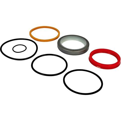 EZROAD Hydraulic Cylinder Seal Kit 25H49328 Compatible with Bush Hog Front End Loader 2426QT 2427QT 2446QT 2447QT Mid Mount Loader M300 2-1/4" Cylinder w/ 1-1/2" Rod Cylinder Rebuild Kit HYD in Kuwait