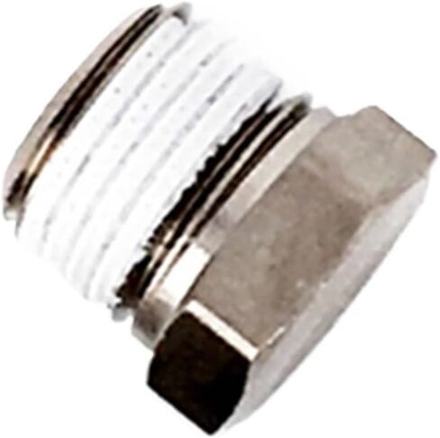 15pcs One-Touch Fitting BZ Series BZ01 BZ02 BZ03 BZ04 Threaded Type Hexagon Head Cap Plug(5pcs BZ04) in Kuwait
