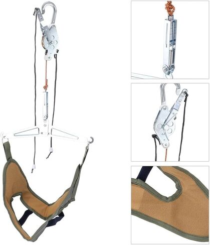 Cervical Neck Traction Device Neck Tension Relief Portable Over The Door Device Portable Neck Stretcher Hammock for Physical Therapy, Neck Pain Relief, Vertebrae Disk Herniation, Migraine Relief in Kuwait