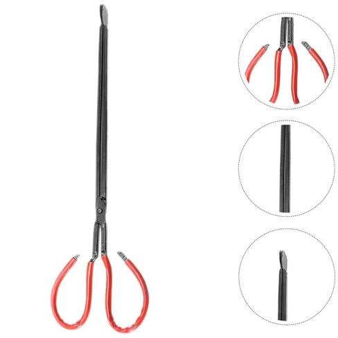 Long-Handle Trash Picker Grabber Tool with Flat Head, Garbage Clamp for Outdoor Cleaning, Litter Pickup Stick for Sanitation Workers – Waste Rubbish Grab Clip in Saudi Arabia