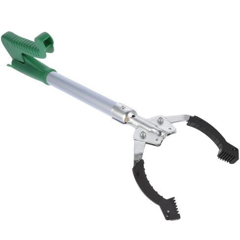 Didiseaon 40cm Aluminum Alloy Trash Pickup Tool with Garbage Clamp, Portable Rubbish Grabber Clip for Outdoor Cleaning and Waste Collection in Kuwait