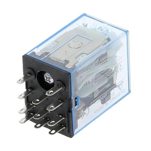 Micro Mini Relay HH53P MY3NJ MY3 11-Pin DC12V/DC24V/DC110V/AC220V Coil General Purpose Intermediate Electromagnetic(AC 12V) in Kuwait