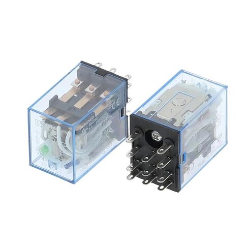 Micro Mini Relay HH53P MY3NJ MY3 11-Pin DC12V/DC24V/DC110V/AC220V Coil General Purpose Intermediate Electromagnetic(AC 12V) in Kuwait