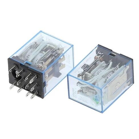 Micro Mini Relay HH53P MY3NJ MY3 11-Pin DC12V/DC24V/DC110V/AC220V Coil General Purpose Intermediate Electromagnetic(AC 12V) in Kuwait